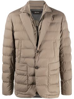 Z Zegna стеганая куртка Talpa
