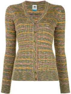 M Missoni полосатый кардиган в рубчик