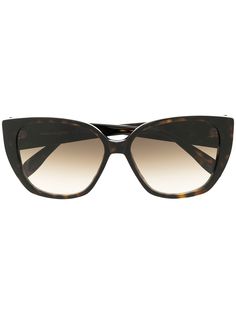Alexander McQueen Eyewear солнцезащитные очки Seal в оправе кошачий глаз