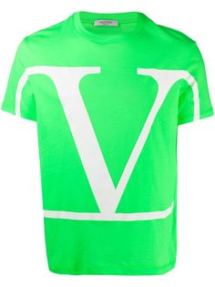 Valentino футболка с логотипом VLogo