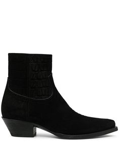 Saint Laurent ботинки с заостренным носком