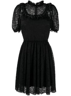 RedValentino многослойное кружевное платье