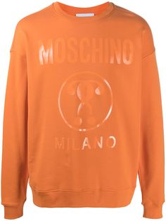Moschino толстовка с принтом Double Question Mark