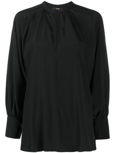 Seventy блузка с V-образным вырезом и длинными рукавами