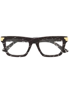 Bottega Veneta Eyewear очки в квадратной оправе