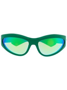 Bottega Veneta Eyewear солнцезащитные очки с затемненными линзами