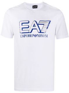 Ea7 Emporio Armani футболка с логотипом