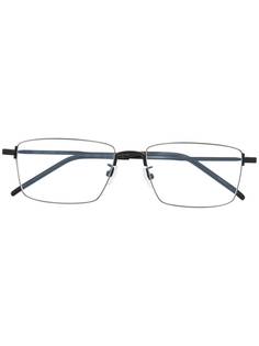 Saint Laurent Eyewear очки Wire в прямоугольной оправе
