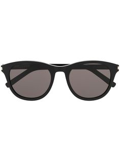 Saint Laurent Eyewear солнцезащитные очки SL401 в круглой оправе