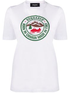 Dsquared2 футболка с графичным принтом