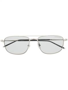 Montblanc прозрачные солнцезащитные очки в квадратной оправе