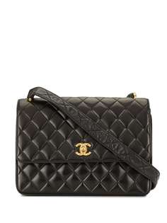 Chanel Pre-Owned стеганая сумка через плечо 1992-го года