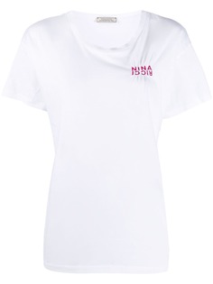 Nina Ricci футболка с логотипом