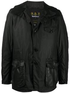 Barbour однобортное пальто Supa-Com