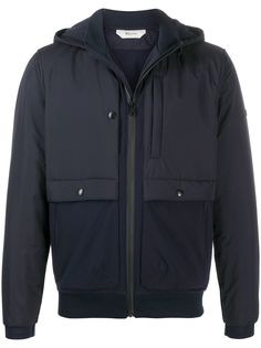 Z Zegna куртка на молнии с капюшоном