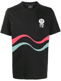 PS Paul Smith футболка с логотипом и принтом