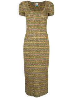 M Missoni облегающее платье в рубчик