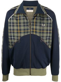 Fred Perry легкая куртка с контрастной вставкой
