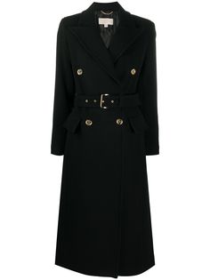 Michael Michael Kors двубортное пальто с поясом