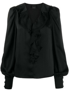 Pinko блузка с оборками