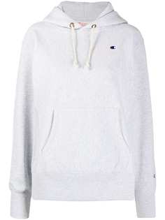 Champion толстовка с капюшоном и нашивкой-логотипом