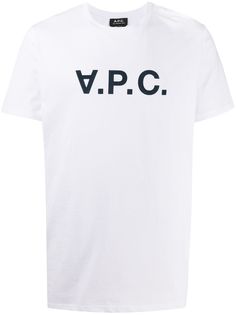 A.P.C. футболка с логотипом