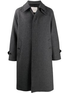 Mackintosh пальто длины миди в ломаную клетку