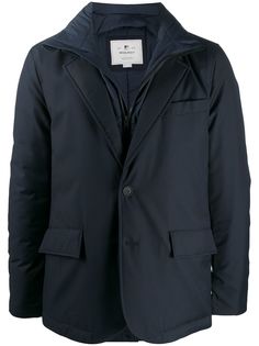 Woolrich однобортный пуховик