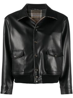Maison Margiela куртка из искусственной кожи