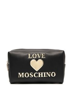 Love Moschino косметичка с логотипом