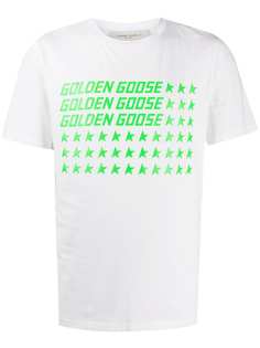 Golden Goose футболка с логотипом