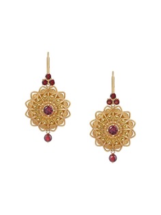 Dolce & Gabbana серьги Pizzo из желтого золота