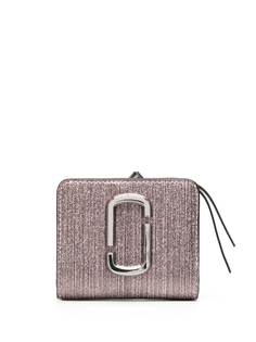 Marc Jacobs кошелек на молнии с эффектом металлик