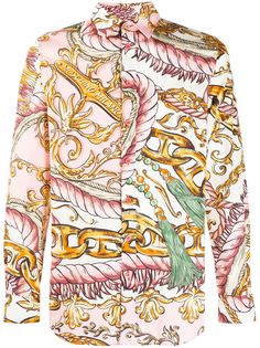 Moschino рубашка с принтом