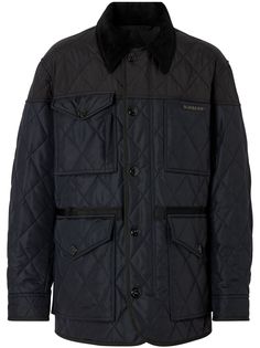 Burberry стеганая куртка с терморегуляцией