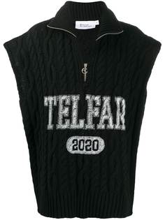Telfar джемпер без рукавов с логотипом