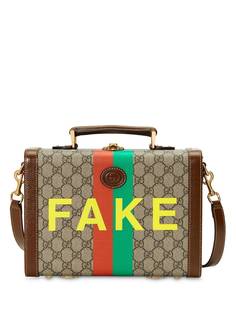 Gucci сумка на плечо с принтом Fake/Not