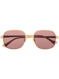 Gucci Eyewear солнцезащитные очки в круглой оправе