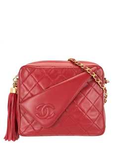 Chanel Pre-Owned каркасная сумка 1985-1993-х годов с кисточкой