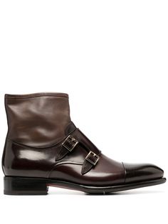 Santoni ботинки с ремешками