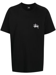 Stussy футболка с логотипом