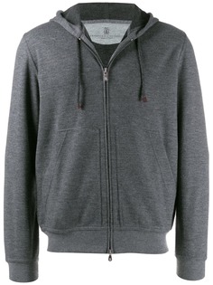 Brunello Cucinelli спортивная куртка с капюшоном