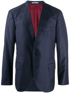 Brunello Cucinelli пиджак в стиле колор-блок