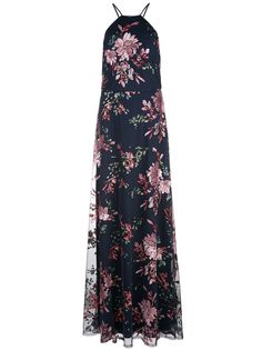 Marchesa Notte платье с пайетками