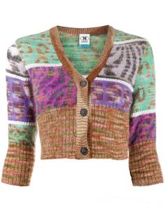 Missoni укороченный трикотажный кардиган