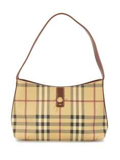 Burberry Pre-Owned сумка на плечо в клетку Haymarket Check