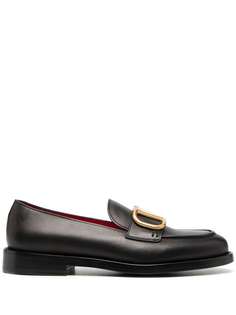 Valentino лоферы с логотипом VLogo