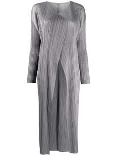 Pleats Please Issey Miyake плиссированное пальто