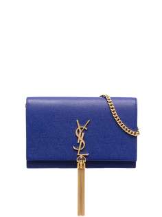 Saint Laurent сумка через плечо Kate с кисточкой
