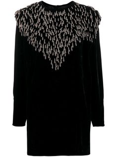 Isabel Marant декорированное платье-трапеция